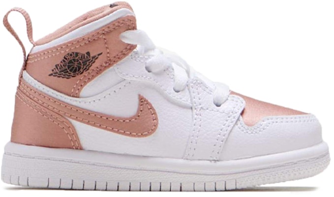 (TD) Air Jordan 1 Mid '白色玫瑰金' 644507-190 Order (TD) Air Jordan 1 Mid '白色玫瑰金' 644507-190