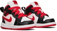 Cheap (TD) Air Jordan 1 Mid 'Blanco Very Berry' 640735-016