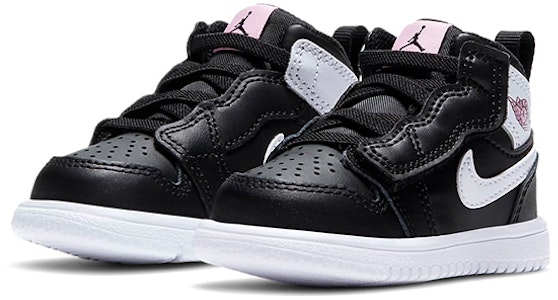 (TD) Air Jordan 1 Mid Alt 'Hitam Putih Merah Jambu' AT4613-061 Lookbook (TD) Air Jordan 1 Mid Alt 'Hitam Putih Merah Jambu' AT4613-061