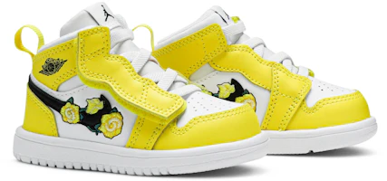 Cheap 幼童 Air Jordan 1 中帮 ALT '動感黃' AT4613-700