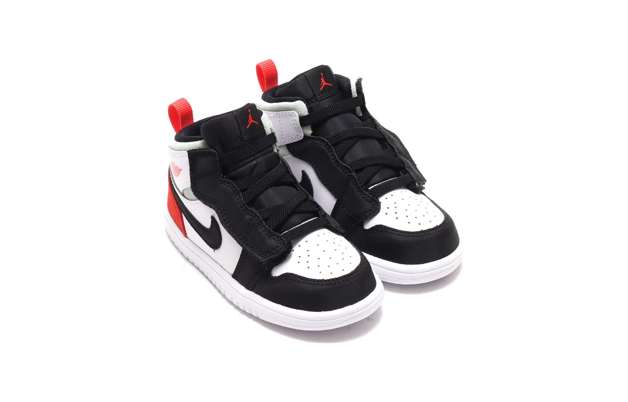 Order (幼童) Air Jordan 1 Mid ALT '紅黑鞋頭' AR6352-100
