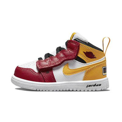 (TD) Jordan 1 Mid Alt 'Red Gold White'