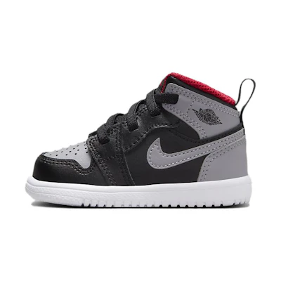 (TD) Jordan 1 Mid ALT Black Fire Red White Cement Grey