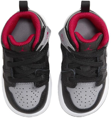 (Toddler) Air Jordan 1 Mid ALT Black Fire Red White Cement Grey DR9744-006 Lookbook (Toddler) Air Jordan 1 Mid ALT Black Fire Red White Cement Grey DR9744-006