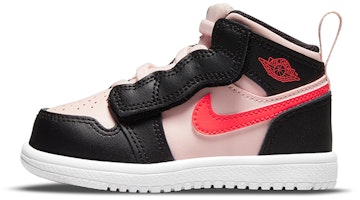 (Toddler) Air Jordan 1 Mid Alt Black Pink Crimson AR6352-604 (Toddler) Air Jordan 1 Mid Alt Black Pink Crimson AR6352-604