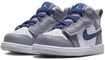 (TD) Air Jordan 1 Mid Alternativo Gris Cemento Azul Verdadero AR6352-014 Lookbook (TD) Air Jordan 1 Mid Alternativo Gris Cemento Azul Verdadero AR6352-014