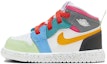 Buy (TD) Air Jordan 1 Mid ALT SE 'Putih Gelap Bayang Merah Jambu Hiper Teksi' FJ3463-100