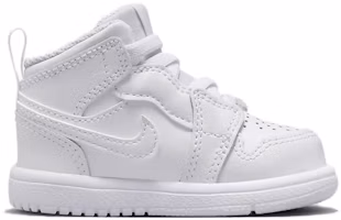 Order 嬰童 Jordan Air Jordan 1 Mid TD 防滑防踢 中筒 嬰幼童鞋 白