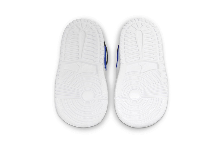 Details for TD嬰兒 Air Jordan 1 Mid Alt 解構式 中筒籃球鞋 黑白藍拼色