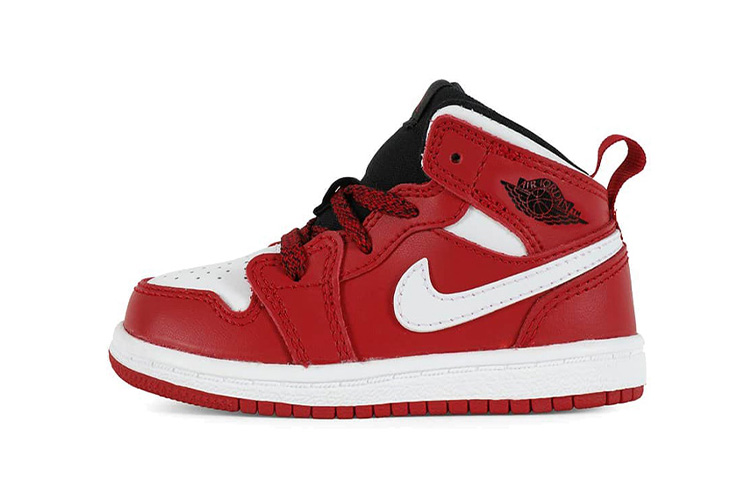 Buy (TD) Air Jordan 1 Mid BT '红色' 童鞋 640735-605