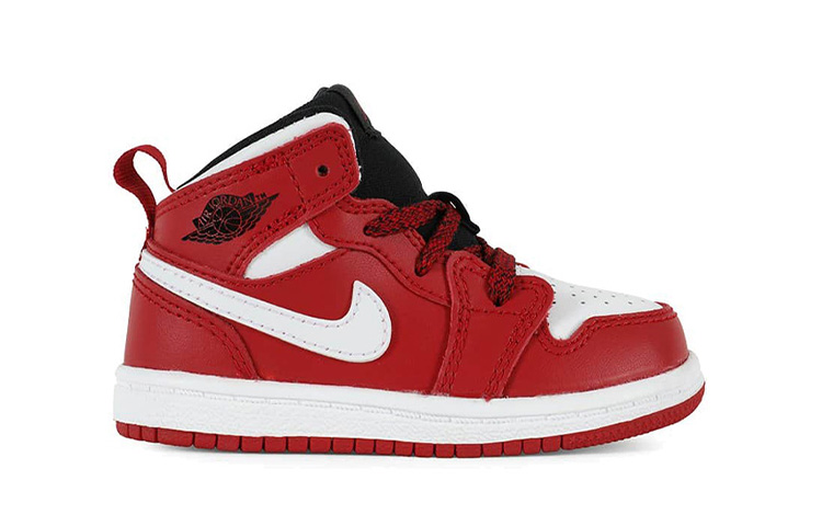 Order (TD) Air Jordan 1 Mid BT '红色' 童鞋 640735-605