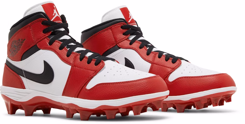 Air Jordan 1 Mid Cleat 2023 'Chicago' Lelaki FJ6805-106 Cheap Air Jordan 1 Mid Cleat 2023 'Chicago' Lelaki FJ6805-106