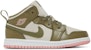 (TD) Air Jordan 1 Mid GT 'Trooper Bleached Coral' Lelaki Wanita Sneakers 644507-225