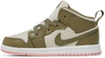 Lookbook (TD) Air Jordan 1 Mid GT 'Trooper Bleached Coral' Lelaki Wanita Sneakers 644507-225