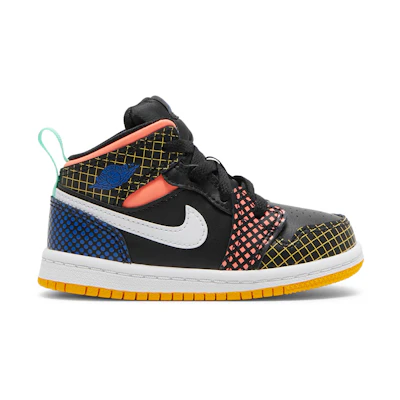 (Infant) Jordan 1 Mid MMD 'Multi Grid'