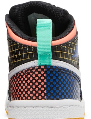 (嬰幼兒) Air Jordan 1 Mid MMD 'Multi Grid' DC4091-001 Sizing (嬰幼兒) Air Jordan 1 Mid MMD 'Multi Grid' DC4091-001