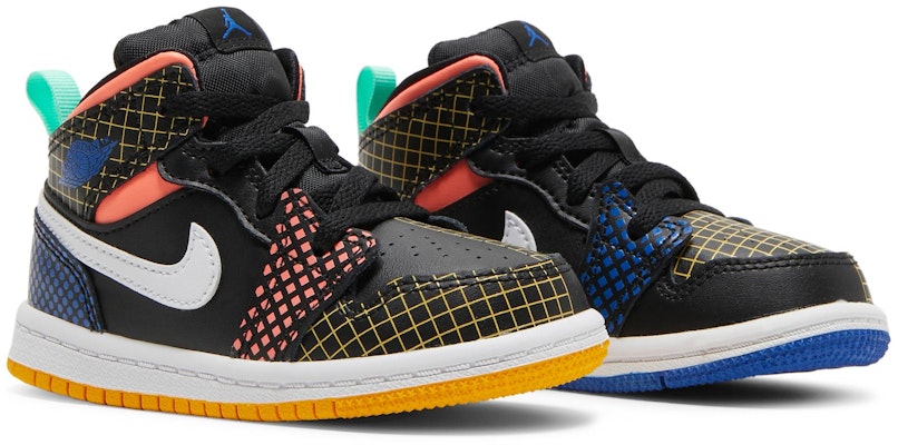 (嬰幼兒) Air Jordan 1 Mid MMD 'Multi Grid' DC4091-001 Cheap (嬰幼兒) Air Jordan 1 Mid MMD 'Multi Grid' DC4091-001