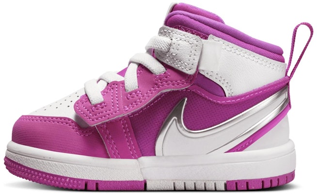 (Toddler) Air Jordan 1 Mid RM EasyOn 'Fire Pink' FQ1283-601 Buy (Toddler) Air Jordan 1 Mid RM EasyOn 'Fire Pink' FQ1283-601