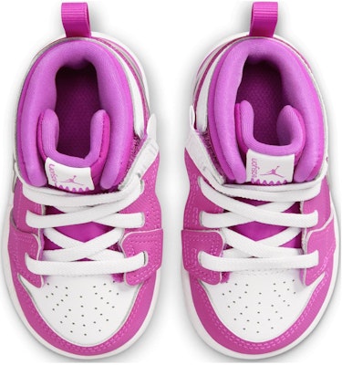 (Toddler) Air Jordan 1 Mid RM EasyOn 'Fire Pink' FQ1283-601 Shop (Toddler) Air Jordan 1 Mid RM EasyOn 'Fire Pink' FQ1283-601