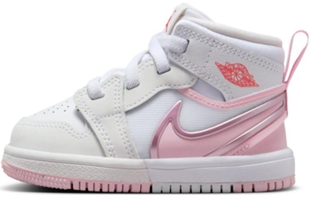 (Toddler) Air Jordan 1 Mid RM EasyOn 'White Pink Foam' FQ1283-101 Buy (Toddler) Air Jordan 1 Mid RM EasyOn 'White Pink Foam' FQ1283-101