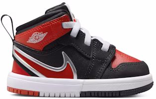 (Infant) Air Jordan 1 Mid RM EasyOn 'Bred' FQ1283-006 (Infant) Air Jordan 1 Mid RM EasyOn 'Bred' FQ1283-006