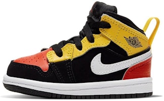 (Toddler) Air Jordan 1 Mid SE 'Amarillo Team Orange' BQ6933-087 (Toddler) Air Jordan 1 Mid SE 'Amarillo Team Orange' BQ6933-087