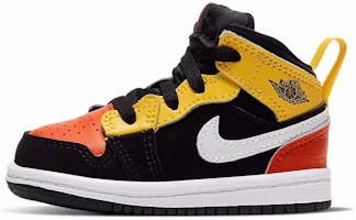 (Toddler) Air Jordan 1 Mid SE 'Amarillo Team Orange' BQ6933-087 (Toddler) Air Jordan 1 Mid SE 'Amarillo Team Orange' BQ6933-087