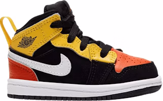 (Toddler) Air Jordan 1 Mid SE 'Amarillo Team Orange' BQ6933-087 (Toddler) Air Jordan 1 Mid SE 'Amarillo Team Orange' BQ6933-087