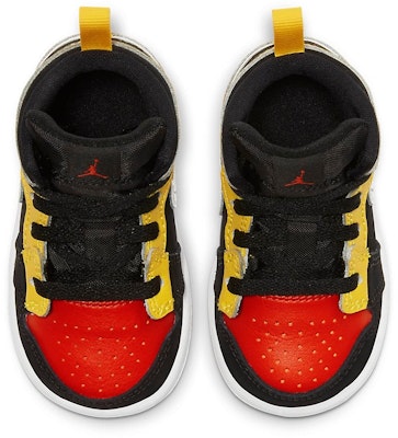 (TD) Air Jordan 1 Mid SE 'Amarillo y Naranja Team' BQ6933-087 Lookbook (TD) Air Jordan 1 Mid SE 'Amarillo y Naranja Team' BQ6933-087