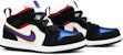 (TD) Air Jordan 1 Mid SE 'Hitam Ungu Gelap' BQ6933-005