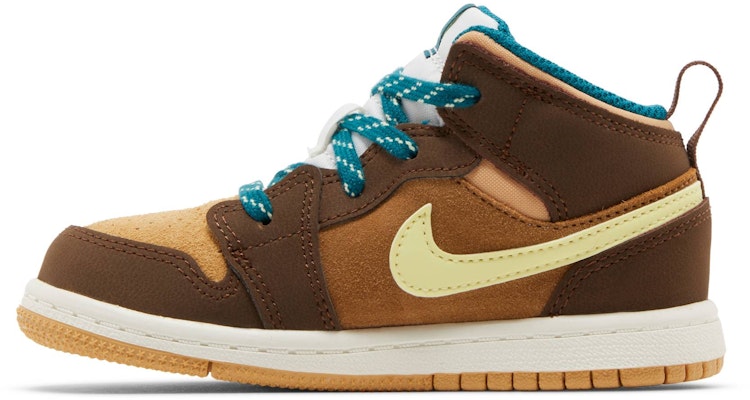 (Toddler) Air Jordan 1 Mid SE 'Cacao Wow' DZ6339-200 Lookbook (Toddler) Air Jordan 1 Mid SE 'Cacao Wow' DZ6339-200