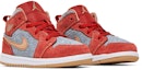 Cheap (TD) Air Jordan 1 Mid SE 'Denim Merah' DM4385-600