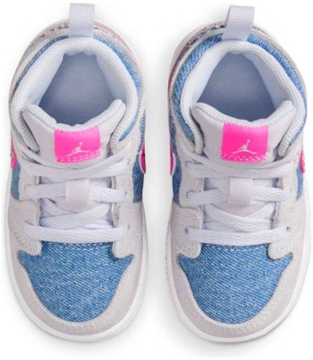 (Toddler) Air Jordan 1 Mid SE 'Denim Sequin' HQ2000-400 Order (Toddler) Air Jordan 1 Mid SE 'Denim Sequin' HQ2000-400