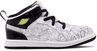 (Toddler) Air Jordan 1 Mid SE 'DIY' DC4097-100 (Toddler) Air Jordan 1 Mid SE 'DIY' DC4097-100