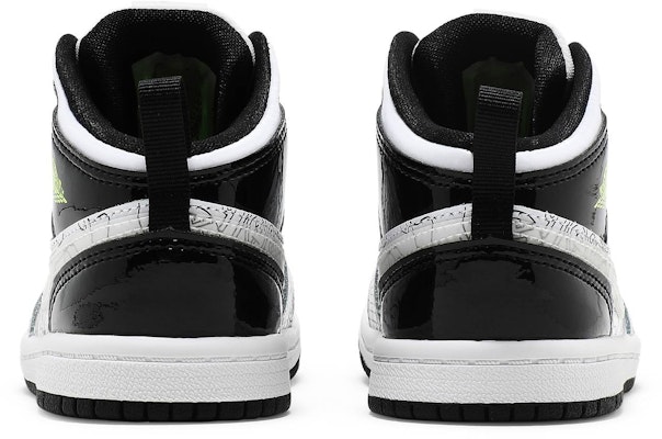 (TD) Air Jordan 1 Mid SE 'DIY' 手绘款 DC4097-100 Details for (TD) Air Jordan 1 Mid SE 'DIY' 手绘款 DC4097-100
