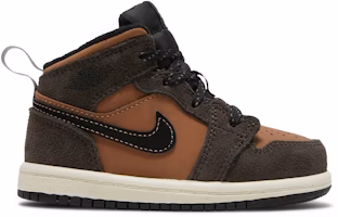 (Toddler) Air Jordan 1 Mid SE 'Earth Tone' DC7250-200 (Toddler) Air Jordan 1 Mid SE 'Earth Tone' DC7250-200