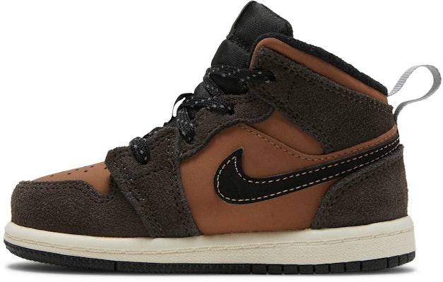 (Toddler) Air Jordan 1 Mid SE 'Earth Tone' DC7250-200 Lookbook (Toddler) Air Jordan 1 Mid SE 'Earth Tone' DC7250-200