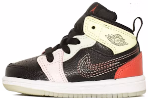 (Toddler) Air Jordan 1 Mid SE 'Glow in the Dark' AV5172-076 (Toddler) Air Jordan 1 Mid SE 'Glow in the Dark' AV5172-076