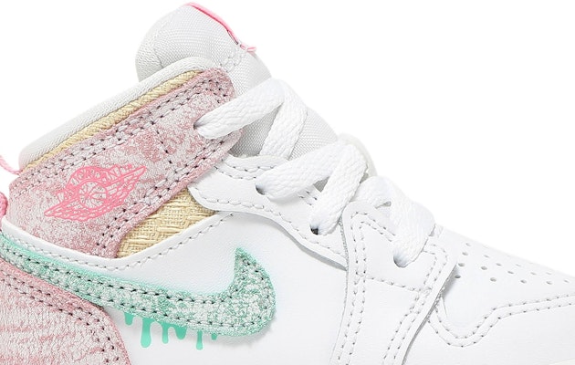 (Toddler) Air Jordan 1 Mid SE 'Ice Cream' DD1668-100 Order (Toddler) Air Jordan 1 Mid SE 'Ice Cream' DD1668-100
