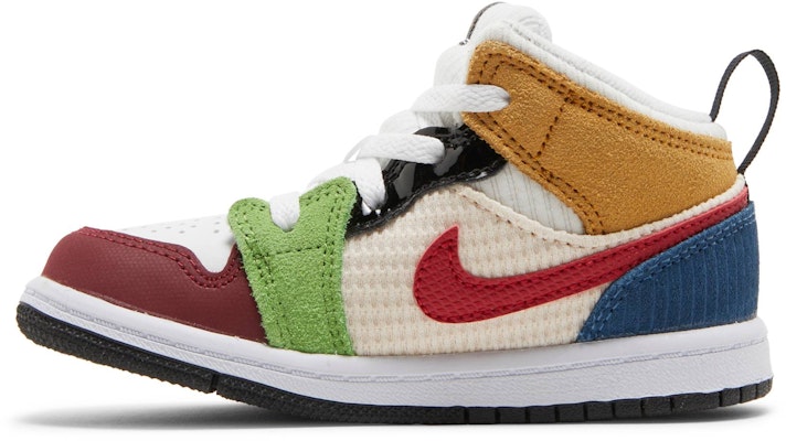 (TD) Air Jordan 1 Mid SE 'Kamar Berantakan' DR6959-100 Lookbook (TD) Air Jordan 1 Mid SE 'Kamar Berantakan' DR6959-100