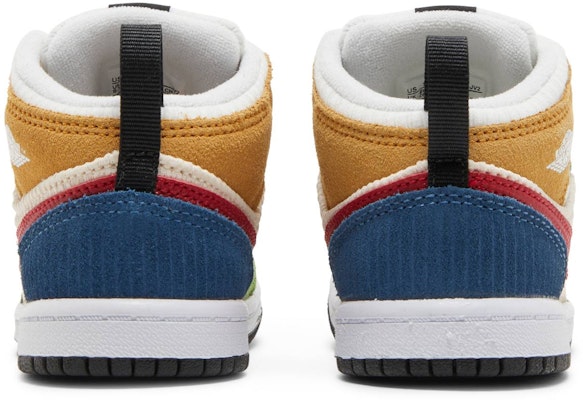 (TD) Air Jordan 1 Mid SE 'Kamar Berantakan' DR6959-100 Details for (TD) Air Jordan 1 Mid SE 'Kamar Berantakan' DR6959-100