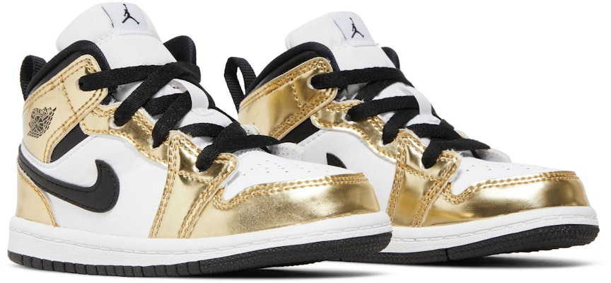 (TD) Air Jordan 1 Mid SE 'Emas Metalik' DC1424-700 Cheap (TD) Air Jordan 1 Mid SE 'Emas Metalik' DC1424-700