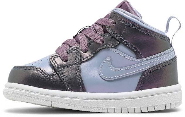 (Toddler) Air Jordan 1 Mid SE 'Monsoon Purple Rise' AV5172-400 Lookbook (Toddler) Air Jordan 1 Mid SE 'Monsoon Purple Rise' AV5172-400