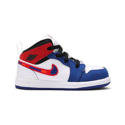 (TD) Jordan 1 Mid SE 'Multicolored Swoosh'