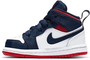 (Toddler) Air Jordan 1 Mid SE 'Olympic' BQ6933-104 (Toddler) Air Jordan 1 Mid SE 'Olympic' BQ6933-104