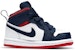 (TD) Air Jordan 1 Mid SE 'Olympic' Lelaki/Wanita BQ6933-104