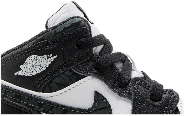 (Toddler) Air Jordan 1 Mid SE 'Panda Elephant' FB9912-001 Order (Toddler) Air Jordan 1 Mid SE 'Panda Elephant' FB9912-001