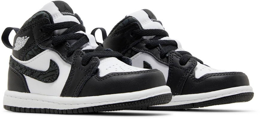 (Toddler) Air Jordan 1 Mid SE 'Panda Elephant' FB9912-001 Cheap (Toddler) Air Jordan 1 Mid SE 'Panda Elephant' FB9912-001
