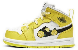 (Toddler) Air Jordan 1 Mid SE 'Rose Patch - Dynamic Yellow' AV5172-700 (Toddler) Air Jordan 1 Mid SE 'Rose Patch - Dynamic Yellow' AV5172-700
