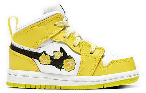 (TD) エア ジョーダン 1 MID SE "ローズパッチ" (ダイナミックイエロー) AV5172-700 Order (TD) エア ジョーダン 1 MID SE "ローズパッチ" (ダイナミックイエロー) AV5172-700